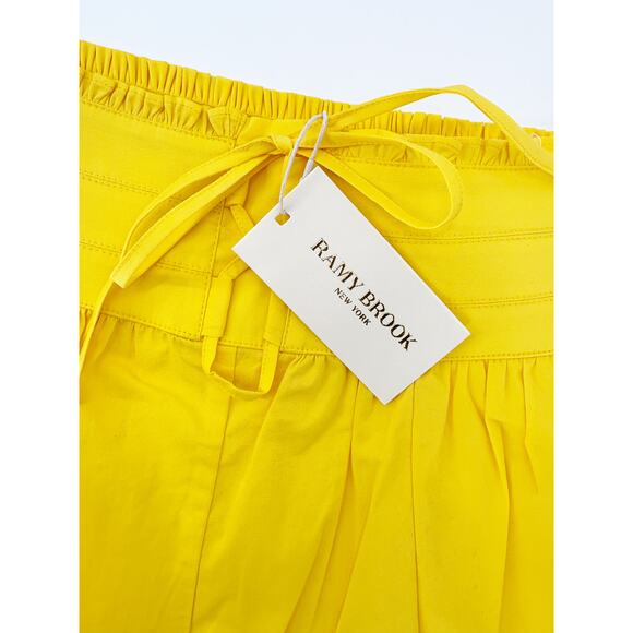 RAMY BROOK Shorts NEW Size XS Halo Short Yellow $265 - Picture 4 of 6